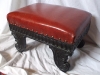 antique-stool-moroccan-leather